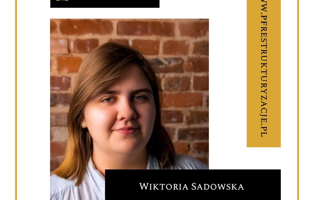 Wiktoria Sadowska z tytułem magistra