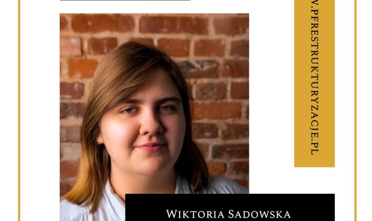 Wiktoria Sadowska z tytułem magistra