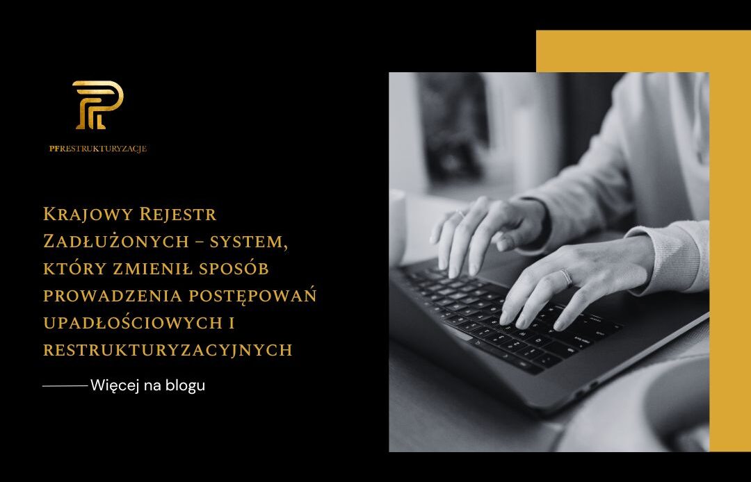 Krajowy Rejestr Zadłużonych – system, który zmienił sposób prowadzenia postępowań upadłościowych i restrukturyzacyjnych