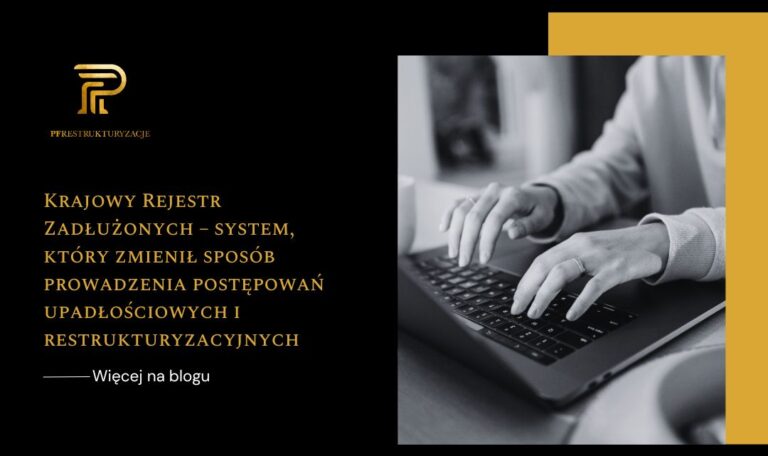 Krajowy Rejestr Zadłużonych – system, który zmienił sposób prowadzenia postępowań upadłościowych i restrukturyzacyjnych