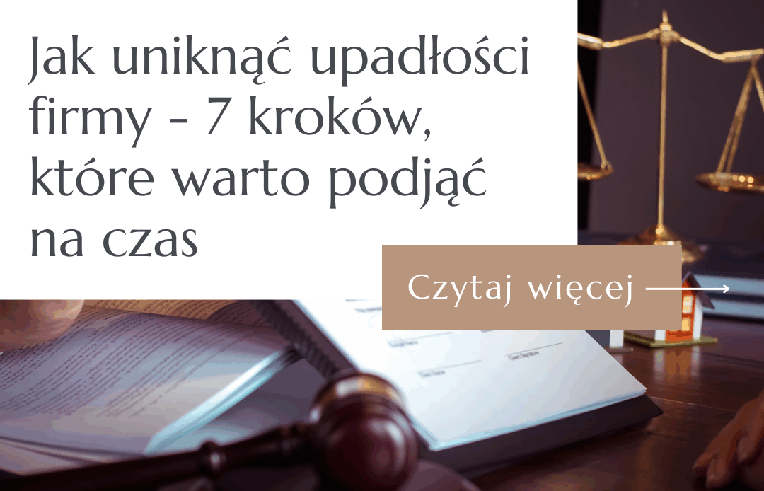 jak uniknąć upadłości firmy