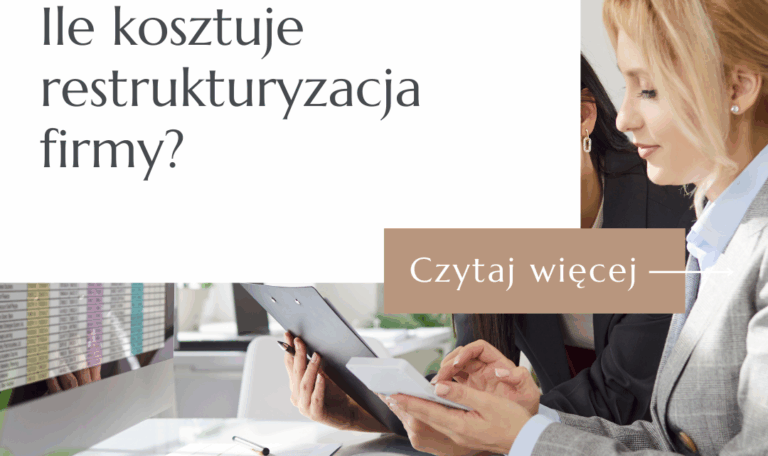 Koszty restrukturyzacji firmy