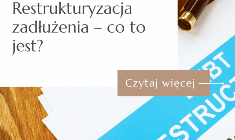 co to jest restrukturyzacja zadłużenia?