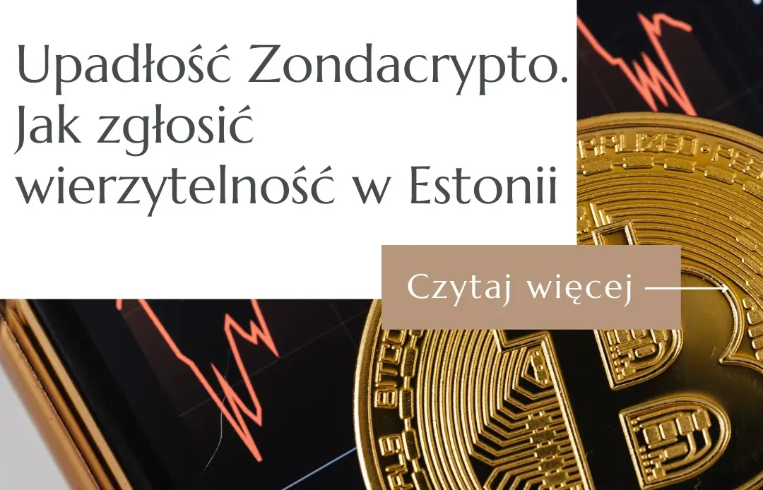Upadłość Zondacrypto – grafika wyróżniająca artykułu na blogu PF Restrukturyzacje, moneta bitcoin na tle wykresu kursu kryptowalut