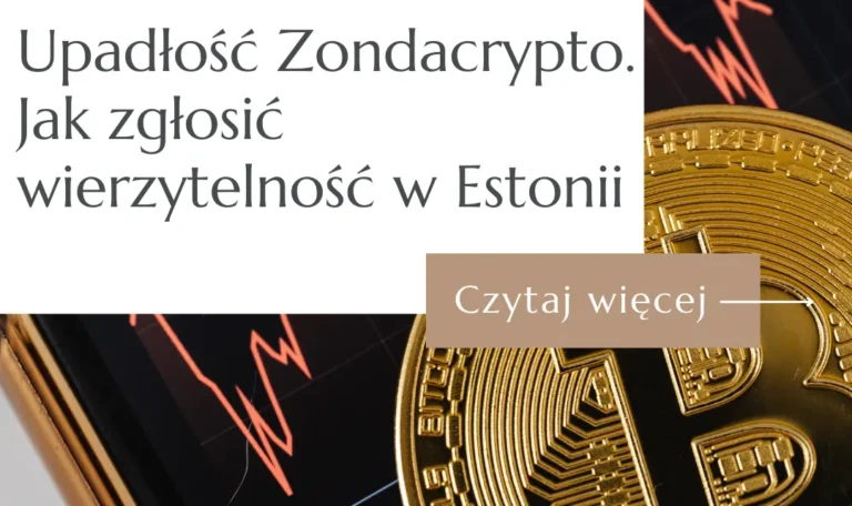 Upadłość Zondacrypto – grafika wyróżniająca artykułu na blogu PF Restrukturyzacje, moneta bitcoin na tle wykresu kursu kryptowalut