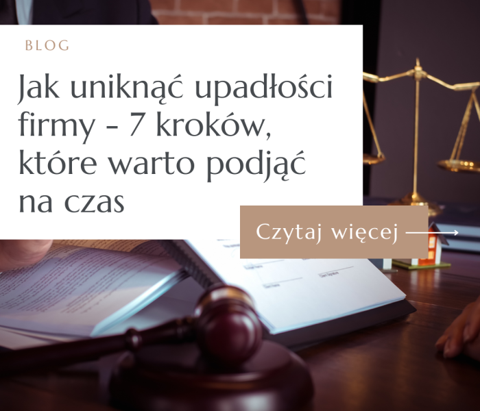 jak uniknąć upadłości firmy