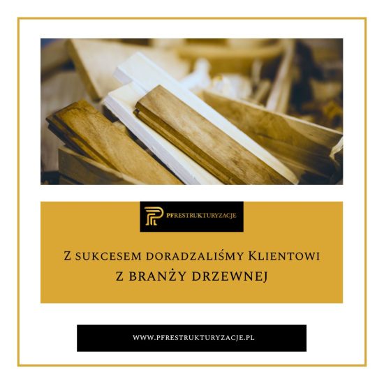 Z sukcesem doradzaliśmy Klientowi z branży drzewnej