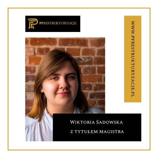 Wiktoria Sadowska z tytułem magistra